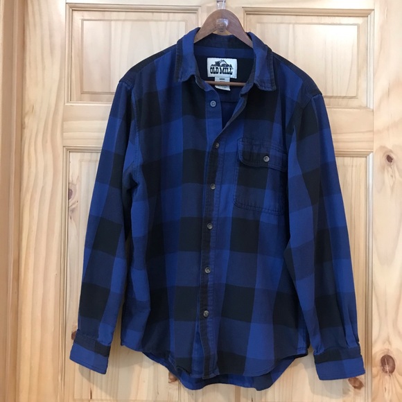 Old Mill Other - Old Mill Buffalo plaid flannel shirt men’s Sz L